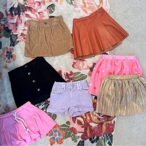 Colorful Skirt/Shorts Collection